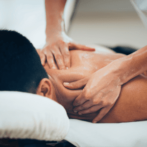 Massage therapy performed after chiropractic care